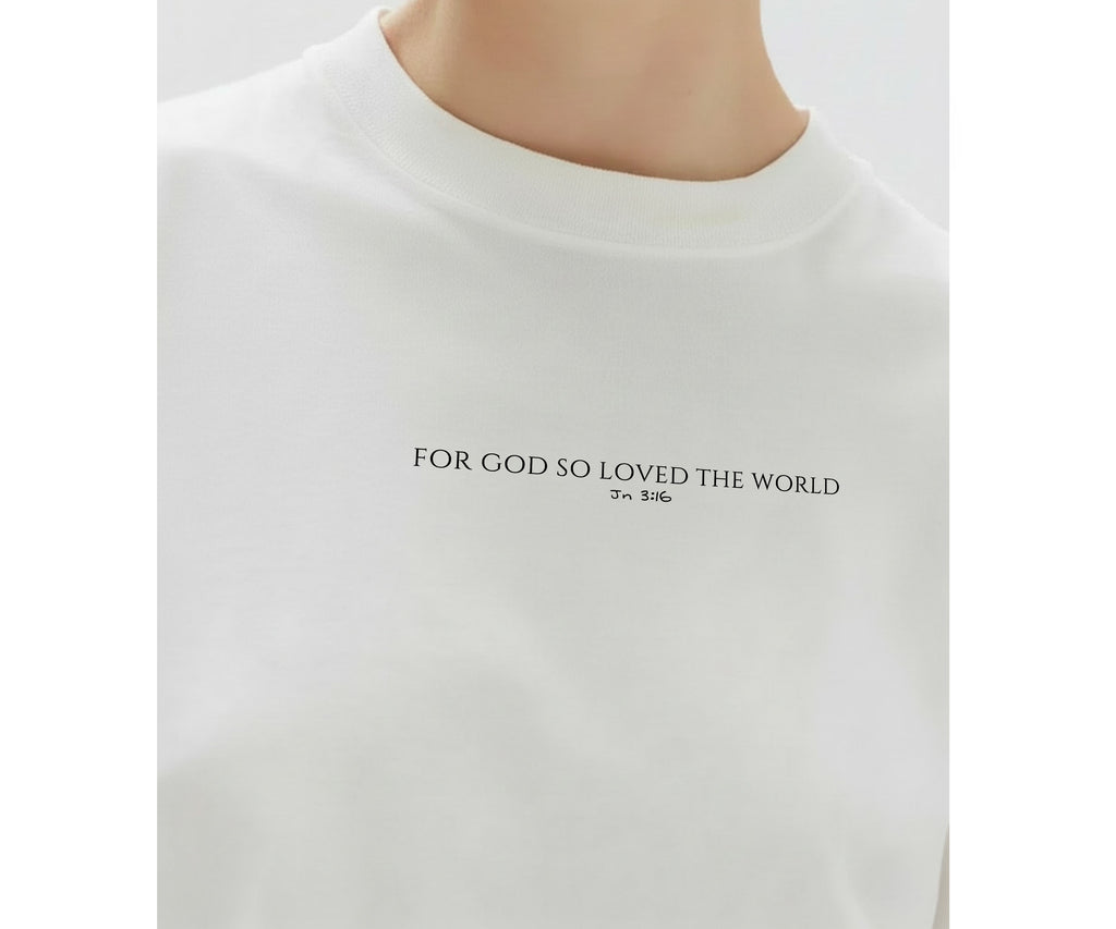 LOVE -   Unisex Regular Tee — John 3:16