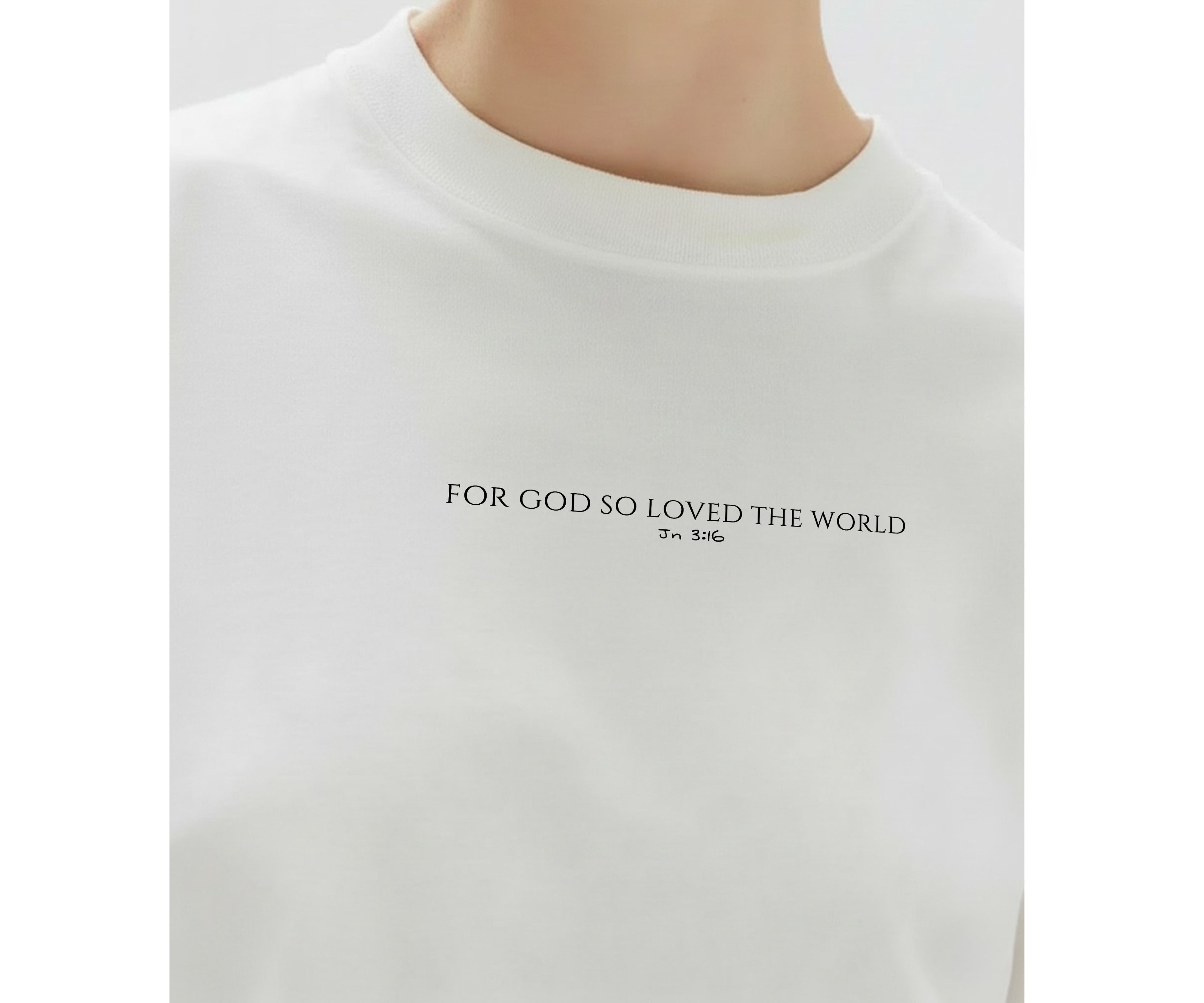 LOVE -   Unisex Regular Tee — John 3:16