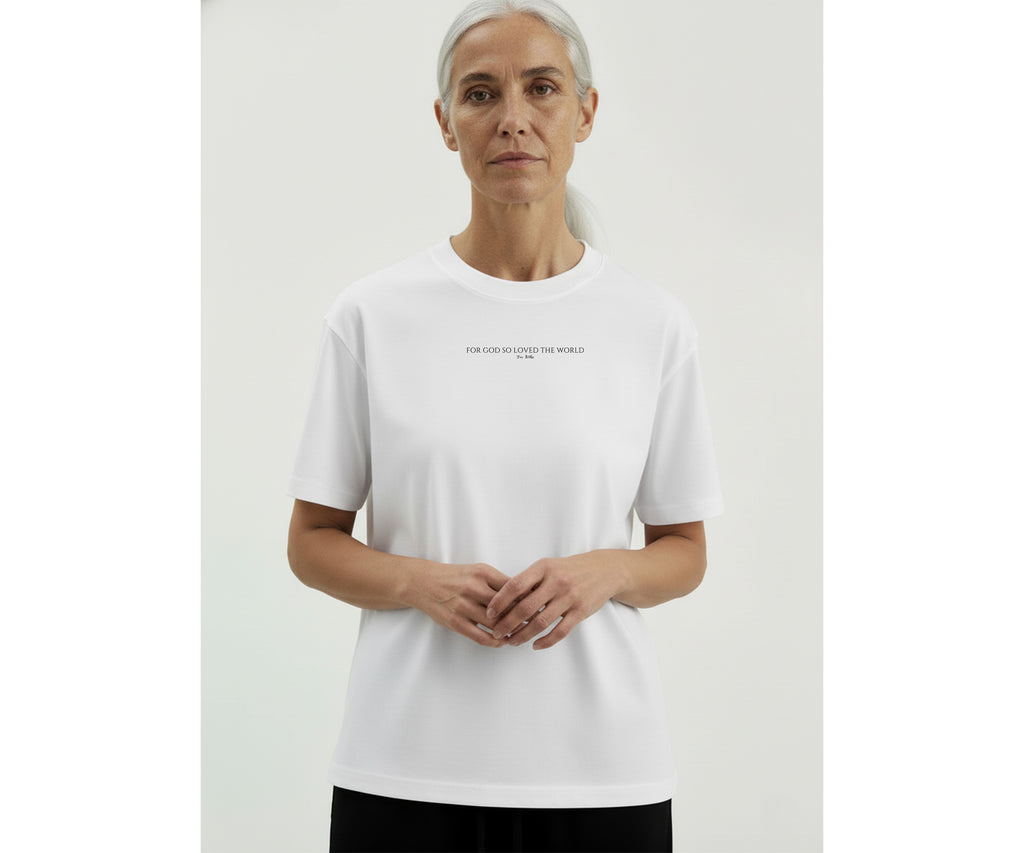 LOVE -   Unisex Regular Tee — John 3:16