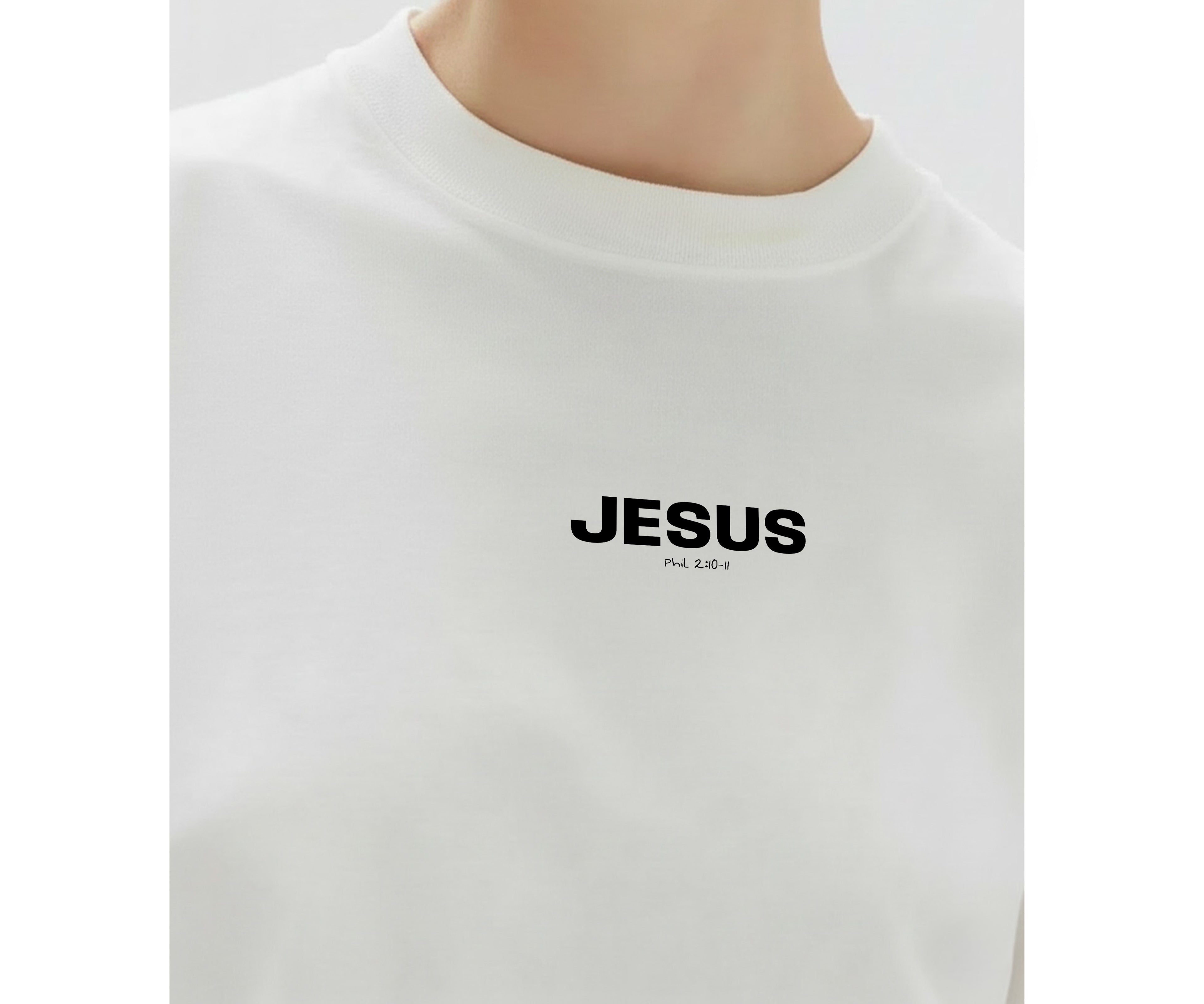 JESUS - Unisex Regular Tee — Philippians 2:10–11
