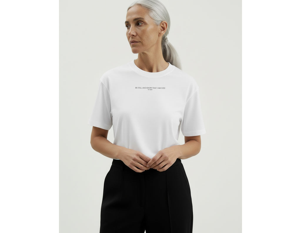 BE STILL - Unisex Regular Tee — Psalm 46:10