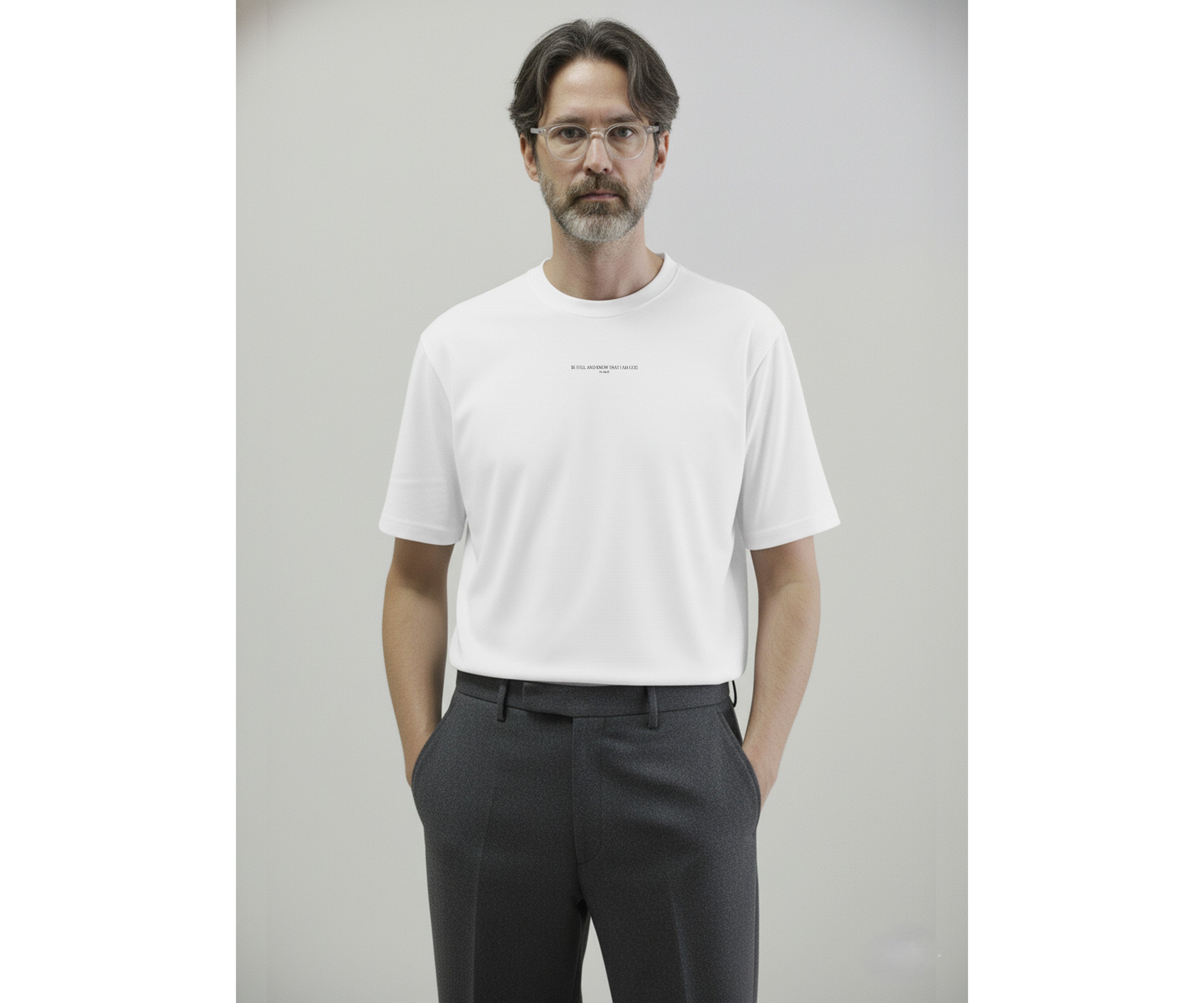 BE STILL - Unisex Regular Tee — Psalm 46:10