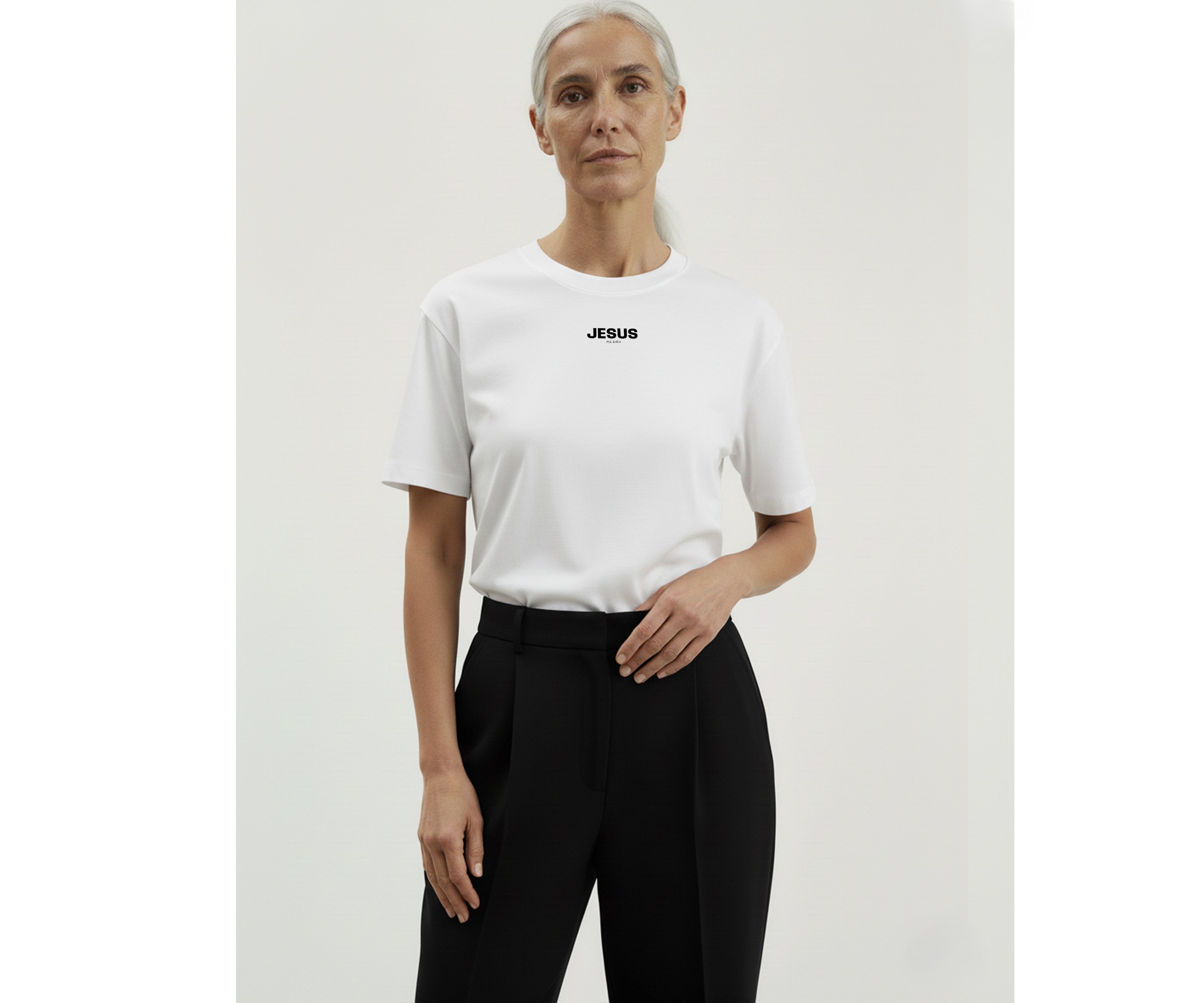 JESUS - Unisex Regular Tee — Philippians 2:10–11