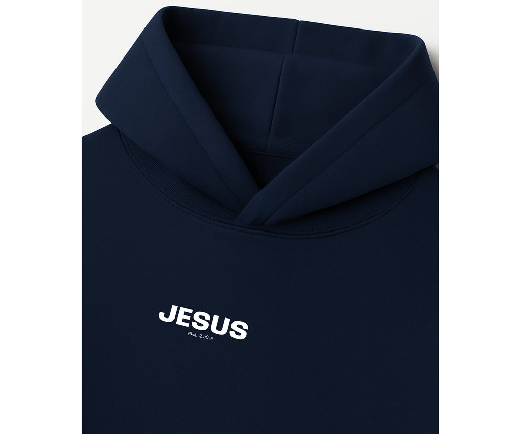 JESUS - Unisex Hoodie — Philippians 2:10–11