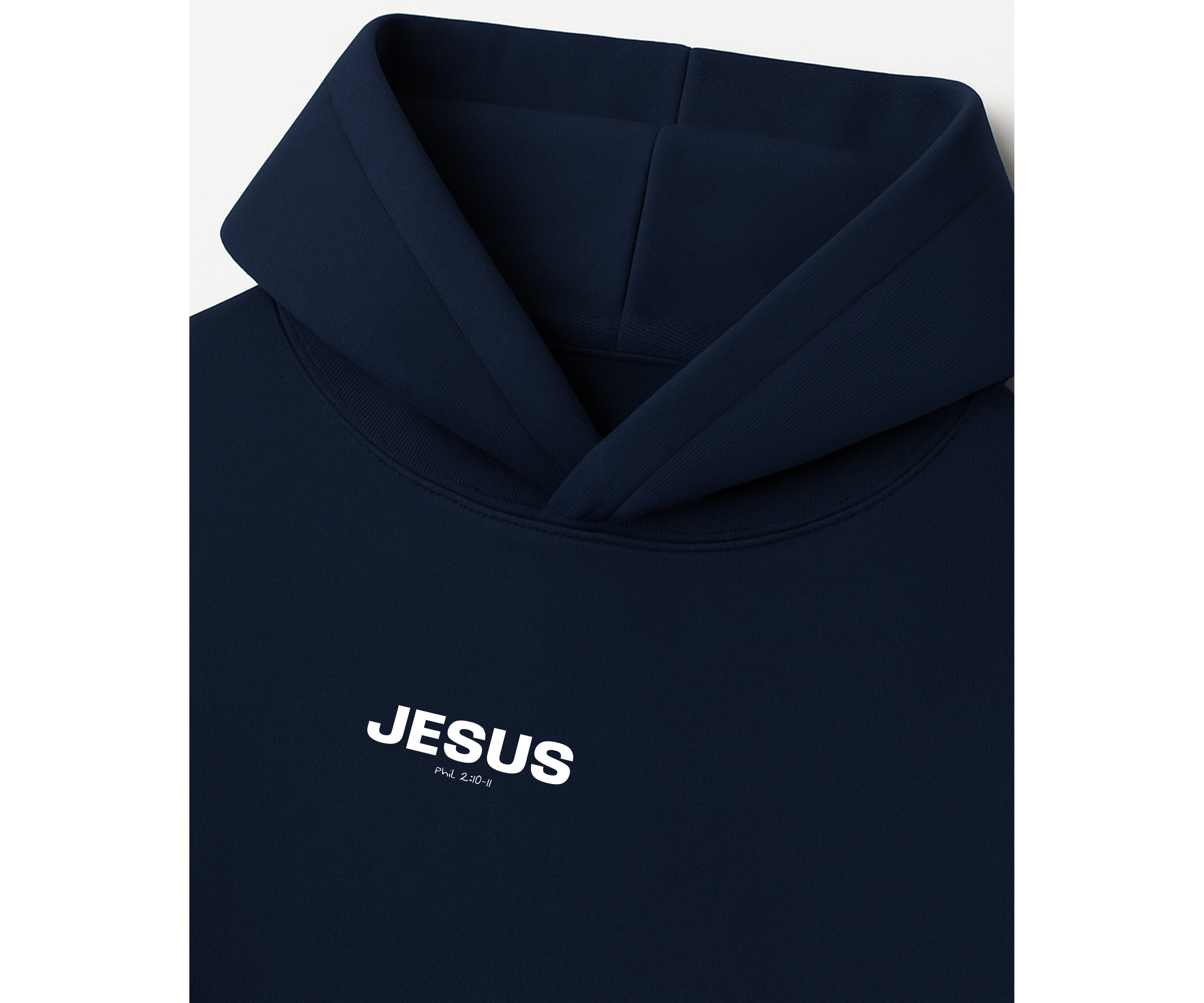 JESUS - Unisex Hoodie — Philippians 2:10–11