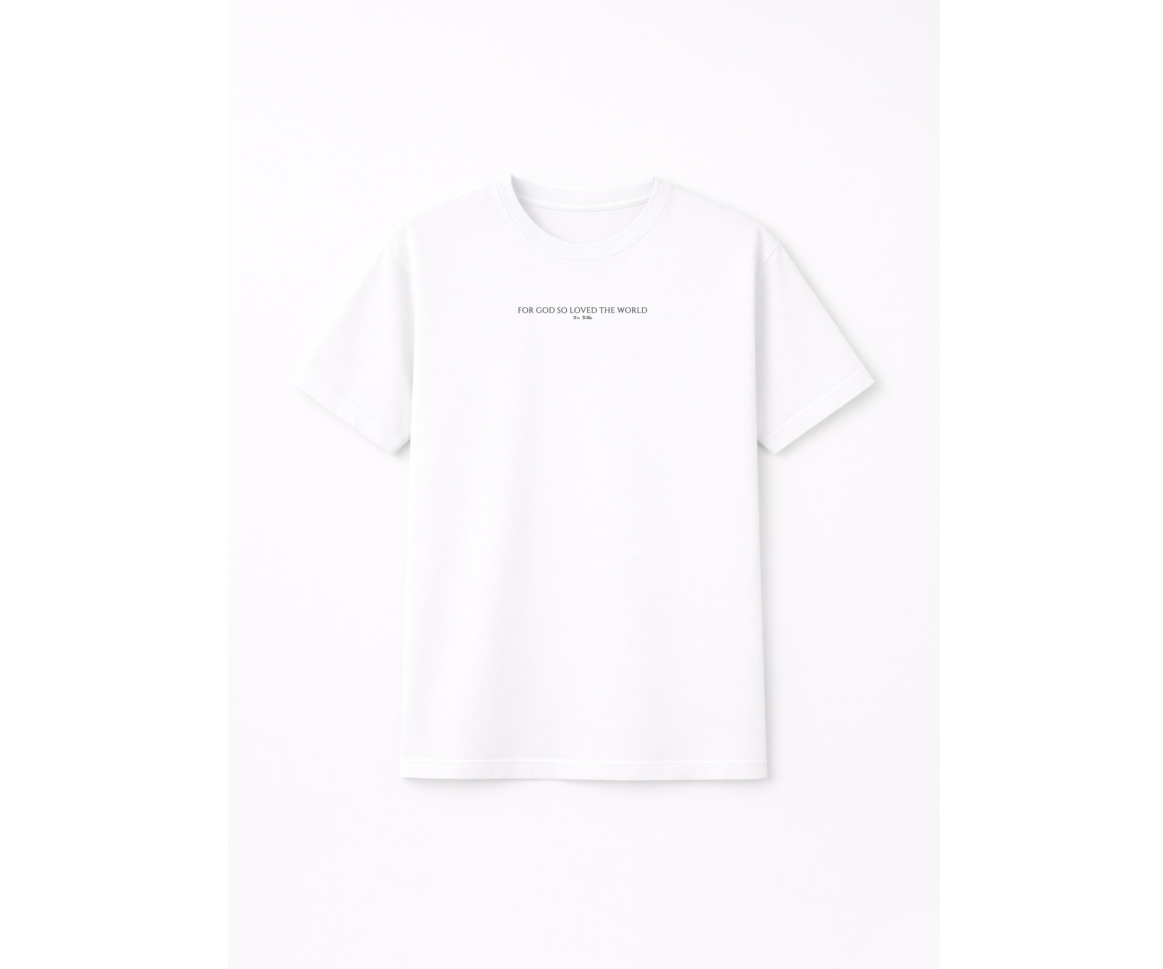 LOVE -   Unisex Regular Tee — John 3:16