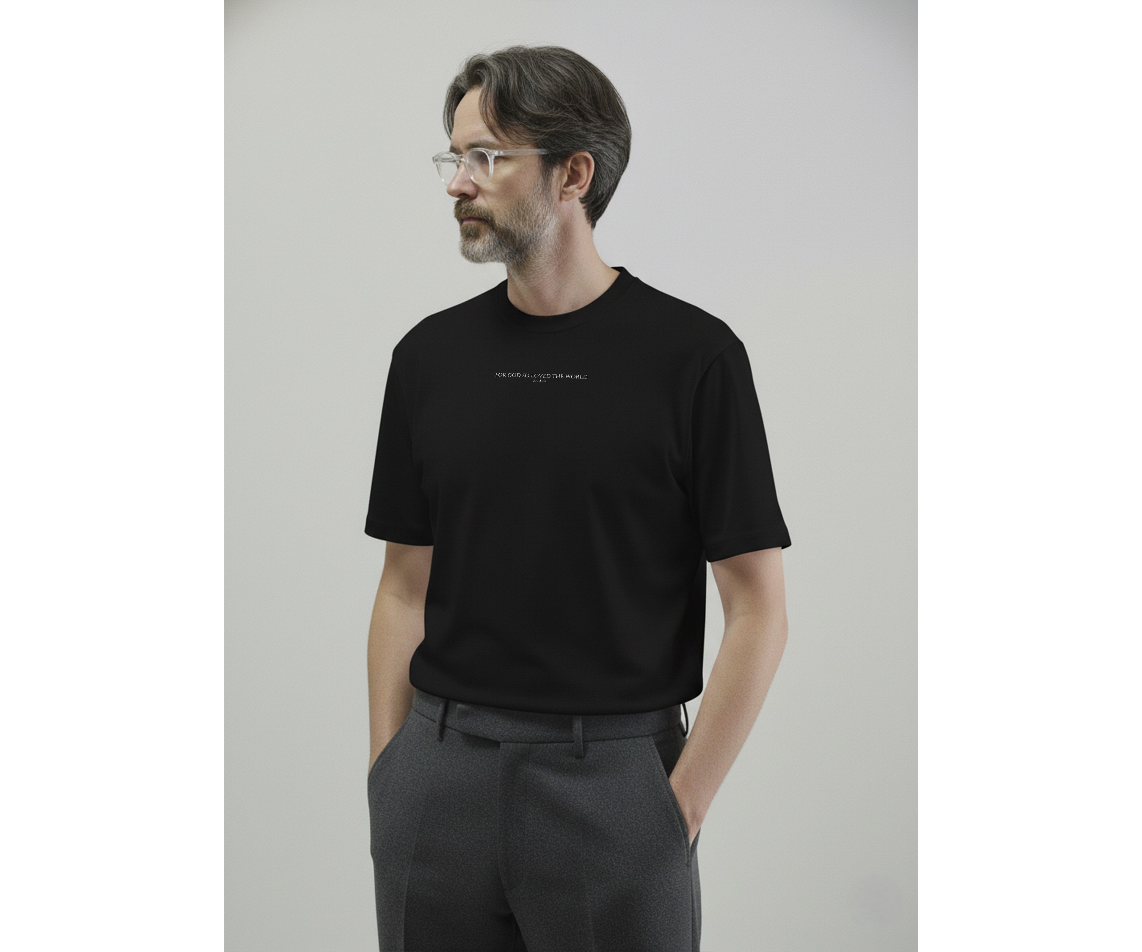 LOVE -   Unisex Regular Tee — John 3:16